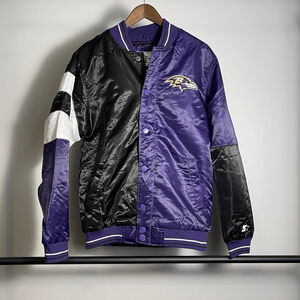Starter Baltimore Ravens Satin Jacket size S